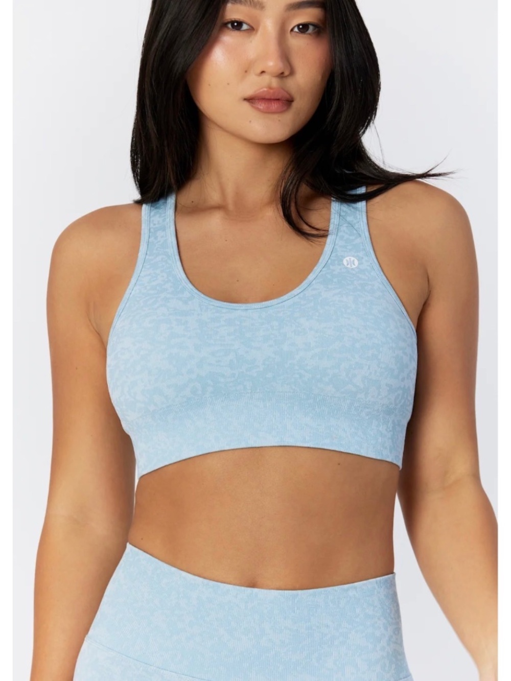 Astoria RISE Seamless Sports Bra - Baby Blue